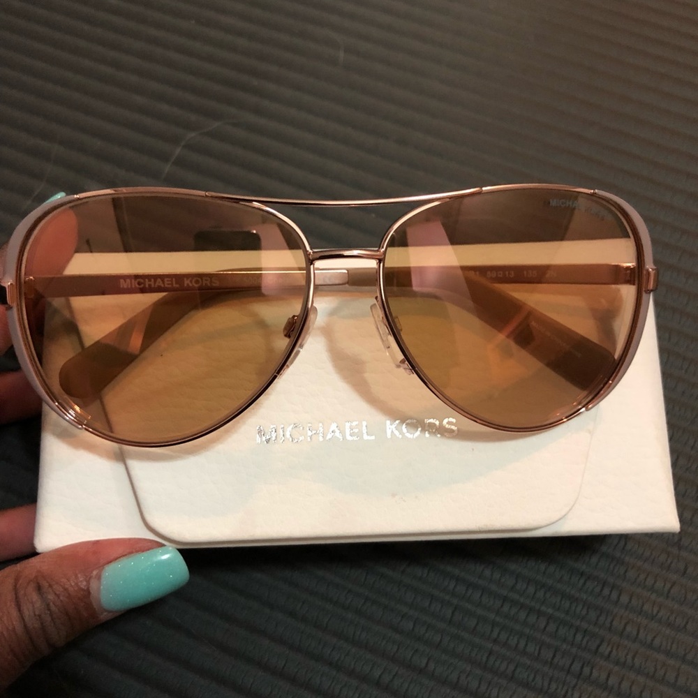 Michael Kors Rose Gold sunglasses